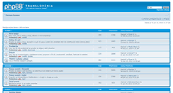 Desktop Screenshot of forum.translovenia.si